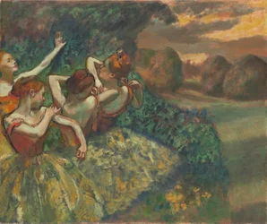 Quatro bailarinas, c. 1899